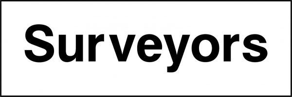 Surveyors sign