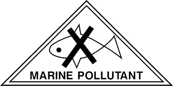 Marine pollutant sign