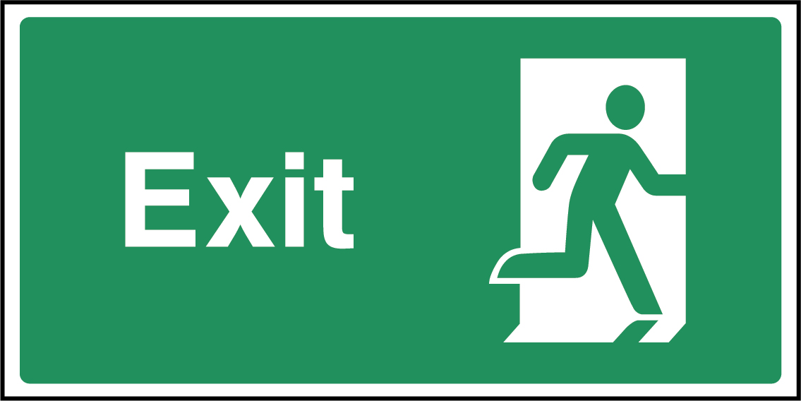 Exit message. Знак выход. Табличка "выход". Пожарные таблички. Вывеска exit.