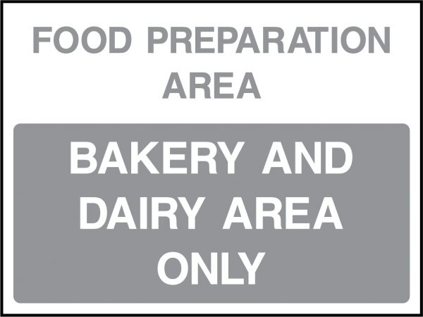 Fridge and Food Preparation Area