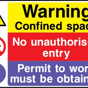 Warn0073 Danger Hazardous Substances Sign Sticker Health Safety Warning