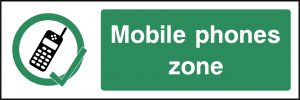 Designated Mobile Phone Area