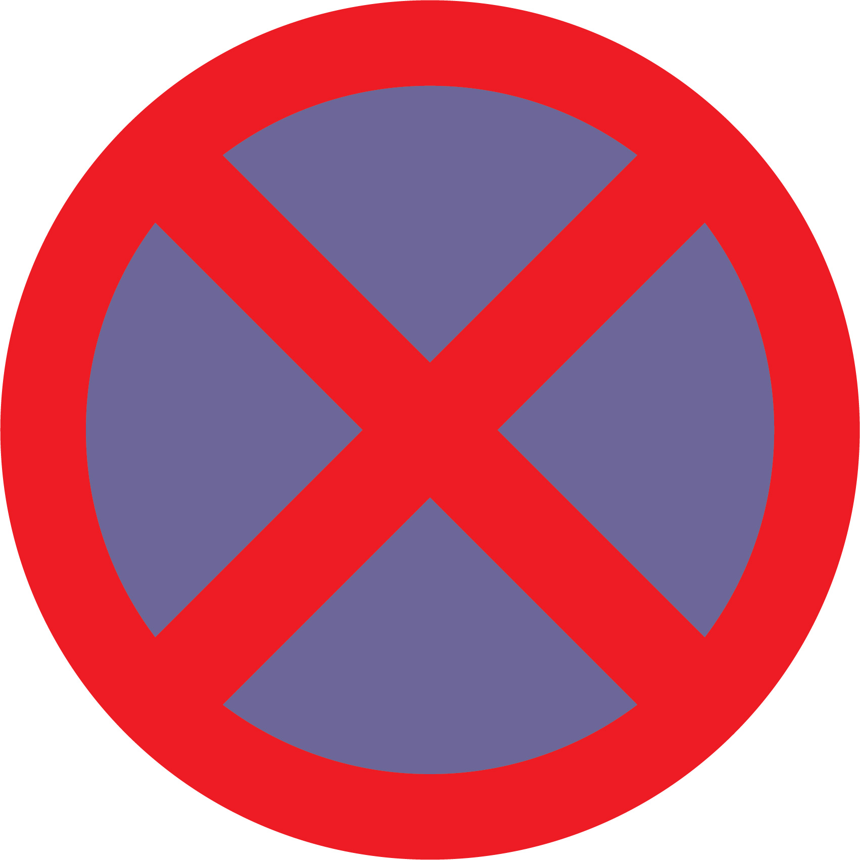 Дорожный знак круг синий перечеркнутый. Дорожный знак круглый синий с красным крестом. Дорожный знак красный круг с крестом на синем фоне. Знак запрета фиолетовый. Prohibitory signs.
