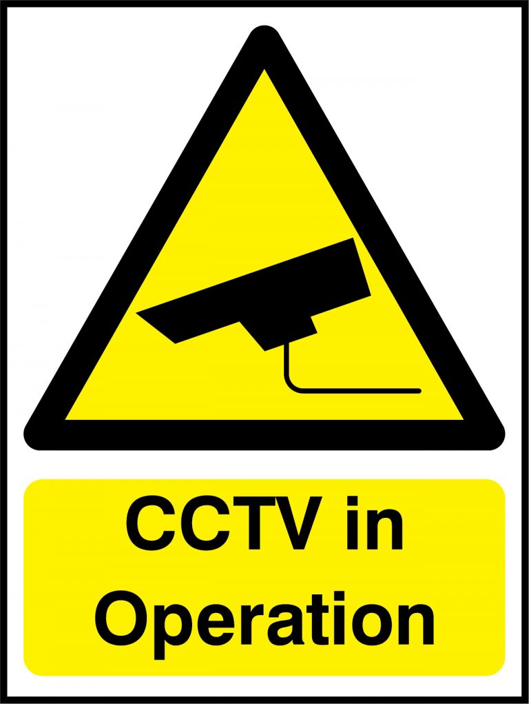 CCTV in operation large sign - Security > CCTV Signs - We Do Safety Signs