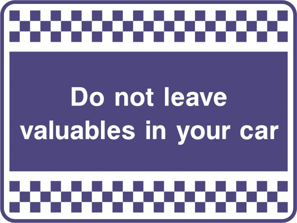 Checkerboard Warning/Information Signs