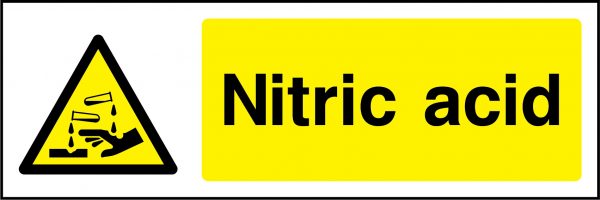 Nitric acid sign