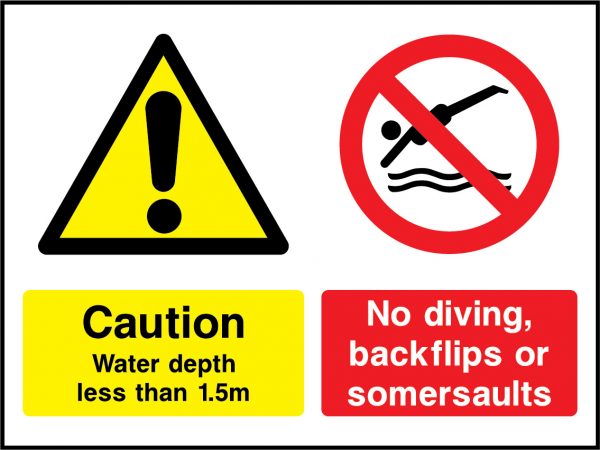 Dual Message Warning Signs