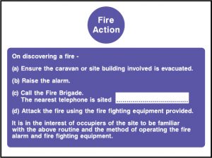 Fire action on discovering a fire sign | Wedosafetysigns | fire safety signage | health and safety signage | ACP | Corrugated Plastic | Rigid PVC | Self Adhesive Vinyl