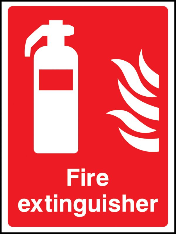 Fire extinguisher sign | Wedosafetysigns | fire safety signage | health and safety signage | ACP | Corrugated Plastic | Rigid PVC | Self Adhesive Vinyl